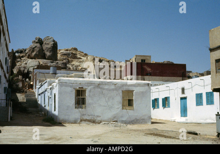Esterno della casa Jeddah Arabia Saudita Foto Stock