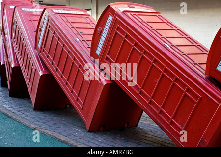 Una scultura da David Mach intitolato " fuori servizio " Svelata Dicembre 1989. Kingston Upon Thames Surrey, Inghilterra. Foto Stock