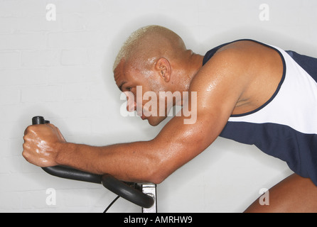 Uomo che lavora Foto Stock