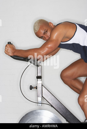 Uomo che lavora Foto Stock