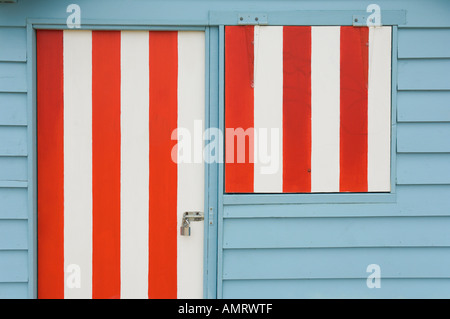 Brighton Scatole di balneazione, Dendy Street Beach, Melbourne, Victoria, Australia Foto Stock