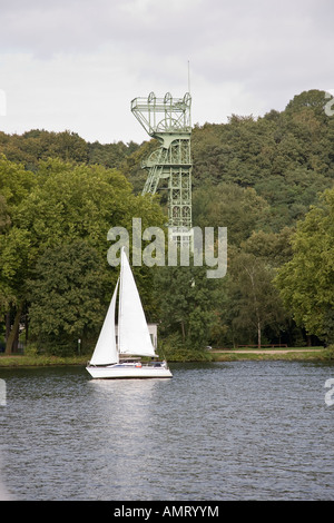 Il lago di Baldeney Essen Foto Stock