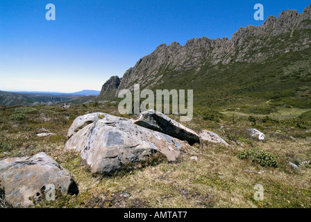 Craddle Mountain Lake St Clair National Park, Australia, Tasmania Foto Stock