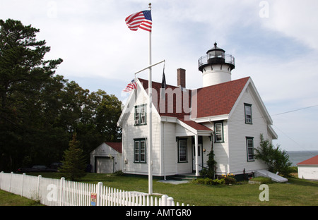 Stazione di guardia costiera di Martha's Vineyard Foto Stock