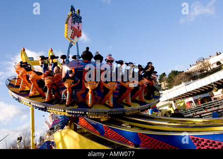 Pier Hill Adventure Island luna park Southend on Sea Essex località balneare GB UK Foto Stock