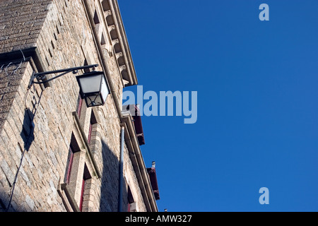 Facciata della vecchia casa in redon britany francia Foto Stock