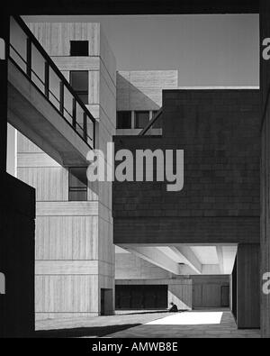 Laboratorio di Fisica di Oxford. Esterno. Architetto: Sir Leslie Martin Foto Stock