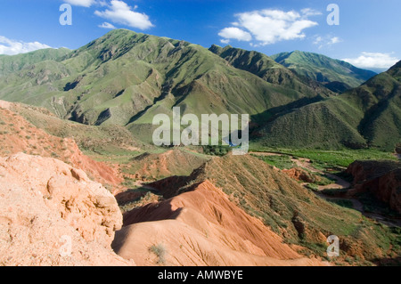 Konorchek Canyon, Tian Shan, Kirghizistan Foto Stock