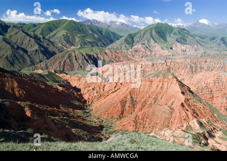 Konorchek Canyon, Tian Shan, Kirghizistan Foto Stock