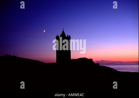 Il castello di Doonagore Co Clare Irlanda Foto Stock