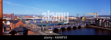 Laganside, Belfast, Irlanda del Nord Foto Stock