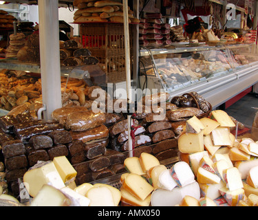 A - Salisburgo: dettaglio presso il mercato giornaliero nella città di Salisburgo Foto Stock