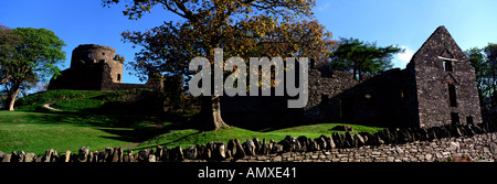 Il castello di Dundrum Co. All Irlanda del Nord Foto Stock