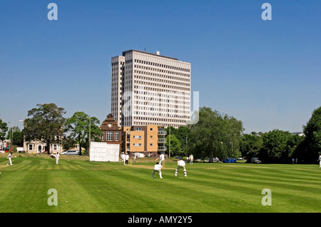 Hemel Hempstead Town Cricket Club Hertfordshire Foto Stock