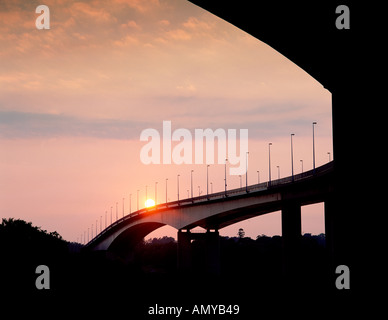 Foyle Bridge Co. Londonderry Irlanda del Nord Foto Stock