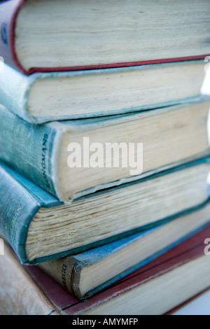 Copertina rigida con Vintage libri Foto Stock