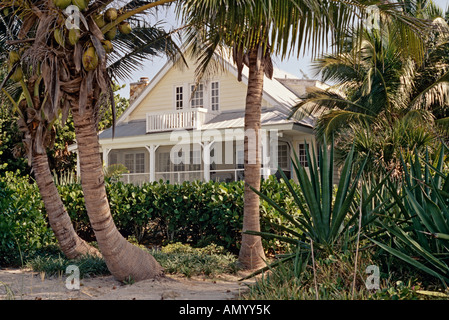 Ex inverno estate di Thomas Edison in Fort Myers Florida USA Foto Stock