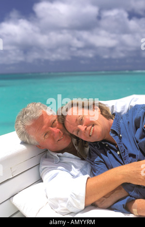 Stati Uniti d'America, isole hawaiane. Matura in posa di ambiente tropicale Foto Stock