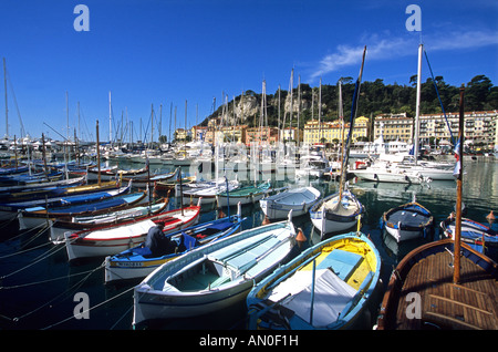 Nice Cote d'Azur Riviera francese Alpes-Maritimes 06 PACA Europa Foto Stock