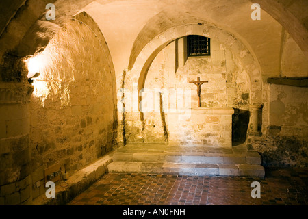 UK London Westminster Abbey la camera di pisside St Dunstans altare in ex il tesoro reale Foto Stock