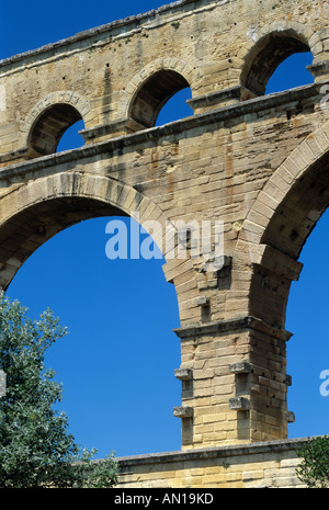 Pont du Gard Provence Francia Foto Stock