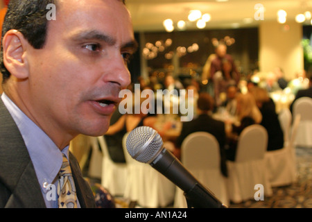 Miami Florida,Coconut Grove,Doubletree,hotel hotel hotel hotel alloggio motel inn motel,non violence Project USA,impari impara imparando,insegna,organizzazione no profit Foto Stock