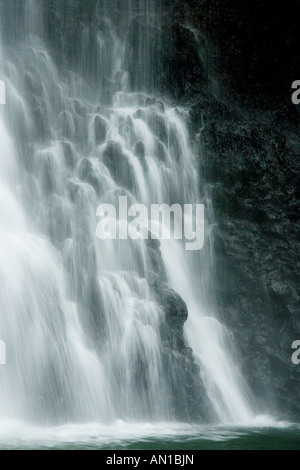 Bouma cascata sull isola di Taveuni, Isole Figi Foto Stock