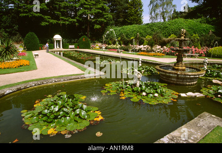 Dorset Regno Unito Poole Compton Acres il giardino italiano Foto Stock