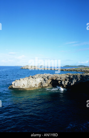 Nishihennazaki Miyako Isola Okinawa in Giappone Foto Stock