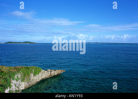 Nishihennazaki Miyako Isola Okinawa in Giappone Foto Stock