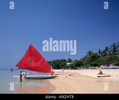 Sanur Beach, Bali, Indonesia Foto Stock
