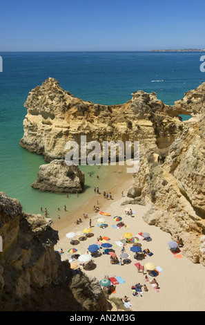 Il Portogallo, Algarve, Praia dos Tres Irmaos, Alvor Foto Stock