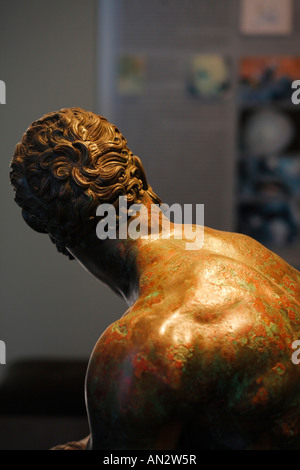 Boxer del Quirinale (noto come Terme Boxer), Palazzo Massimo alle Terme e il Museo Nazionale di Roma, Italia Foto Stock