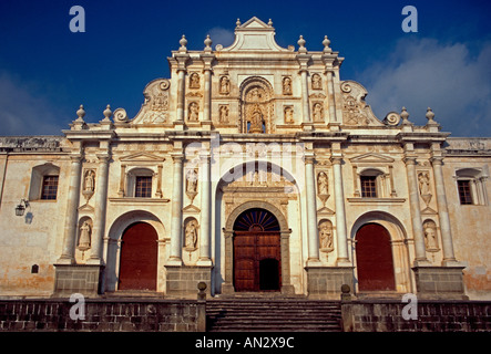 Cattedrale Metropolitana, Catedral Metropolitana, rovina e rovine, architettura coloniale spagnola, Antigua, Guatemala Foto Stock