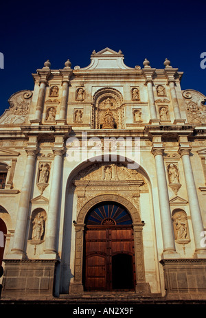 Cattedrale Metropolitana, Catedral Metropolitana, Cattedrale cattolica romana, la rovina, ruderi, architettura coloniale spagnola, Antigua, Guatemala Foto Stock