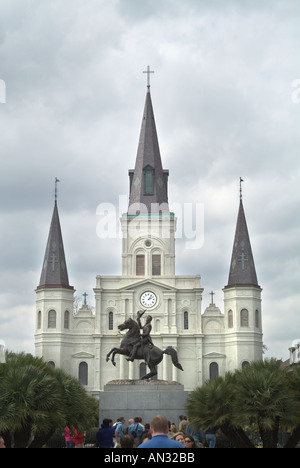Cattedrale di San Louis, New Orleans Foto Stock