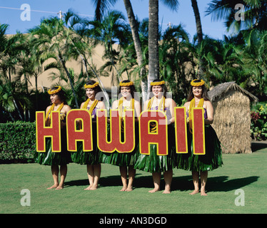 Waikiki / Kodak Hula mostrano, Honolulu, Hawaii / Oahu, STATI UNITI D'AMERICA Foto Stock