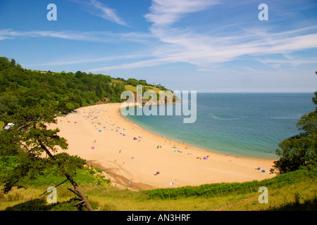 Blackpool Sands, Devon, Regno Unito Foto Stock