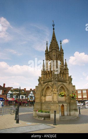 Il monumento americano su Rother Street Stratford upon Avon Regno Unito Foto Stock