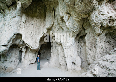 Escursionista nel fucile cade parco dello stato colorado Foto Stock