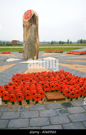 Seconda guerra mondiale, seconda guerra mondiale, seconda guerra mondiale, seconda guerra mondiale, commemorazione della seconda guerra mondiale  il National Memorial Arboretum, ad Alrewas, Staffordshire Foto Stock