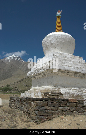 Chorten Reru Zanskar India Foto Stock