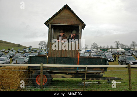 Pic martin phelps 14 01 06 barbury castle punto a punto nella casella di commento Foto Stock