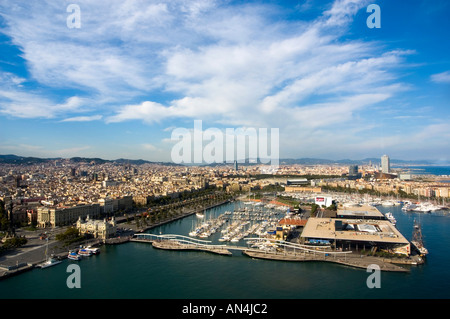 Port Vell Barcellona Spagna Foto Stock
