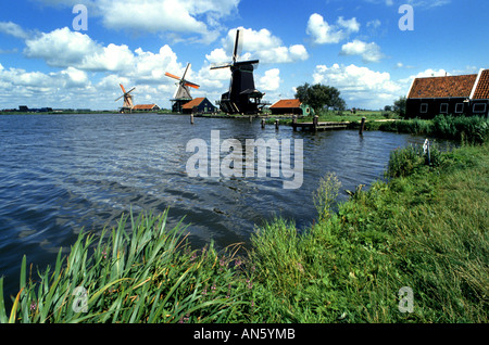 Zaandam Zaanse Schans Foto Stock