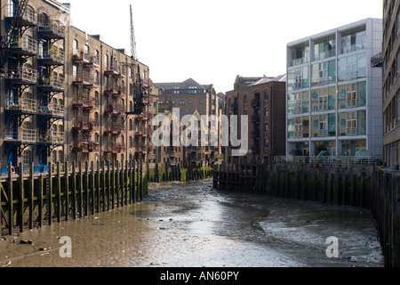 Butlers Wharf Apartments Southwark Londra Foto Stock