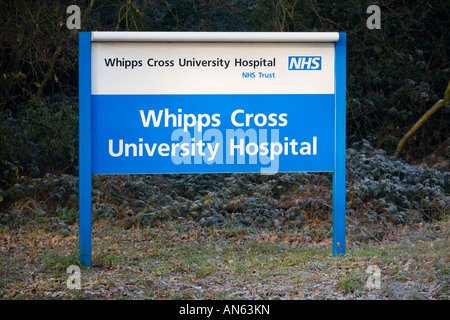 Whipps Cross University Hospital segno Foto Stock