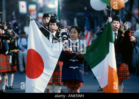 Tokyo Giappone st Patrick s Day parade Foto Stock