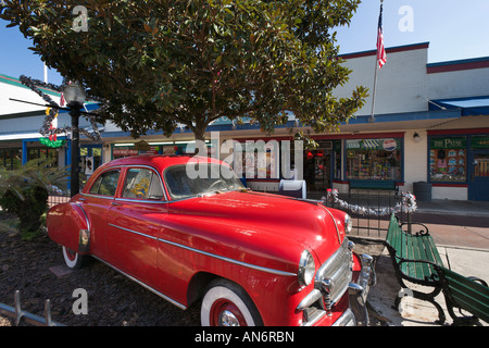 Chevrolet Classic American Car, Old Town Kissimmee, Orlando, Florida, Stati Uniti d'America Foto Stock