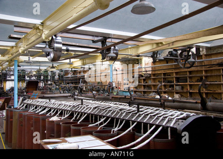 Derby doubler, Masson Mill, Matlock Bath, Derbyshire, Inghilterra Foto Stock